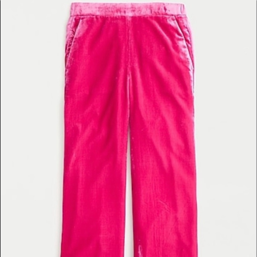 Jcrew Velvet Pants